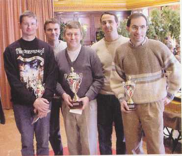Le podium des premiers