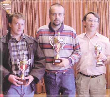 Le podium de la deuximes sries